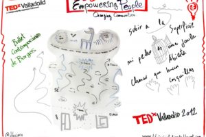 Dibujario sobre Ballet Contemporáneo de Burgos